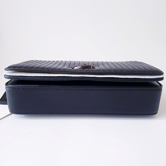 Coach Quilted Dinky Black Crossbody Bag - Picture 5 of 13